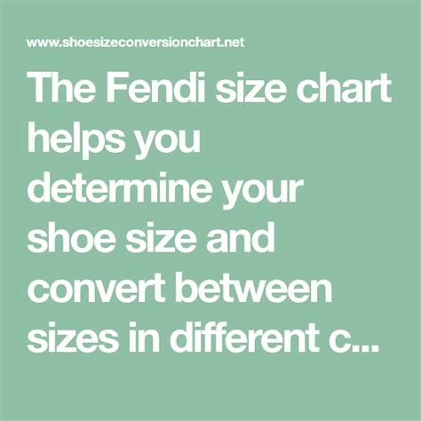 fendi sizing|fendi baguette size chart.